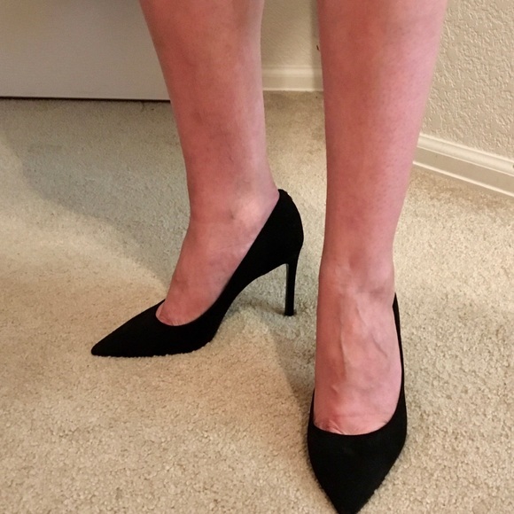 SOLD Authentic LOUIS VUITTON Suede Pumps - Picture 5 of 8